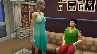 Mature Mother Discovers Her Overweight Son Pleasuring Himself And Decides To Teach Him The Art Of Lovemaking