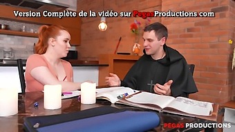 Mladá Nevlastná Sestra Pegas Productions Sa Necháva Ošukať Do Zadku