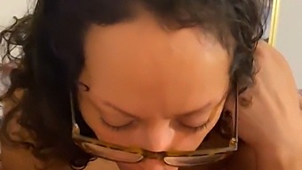 Mature Latina Anna Maria Gives A Sloppy Blowjob - The Best There Is