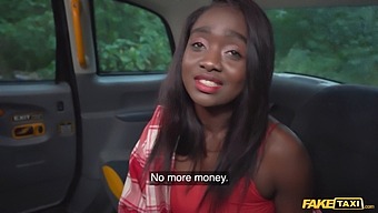 Fake Taxi Driver'S Wild Ride With A Horny Ebony Beauty