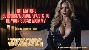 Amatör-Milf Erbjuder Sugaring-Upplevelse Med Asmr-Ljud