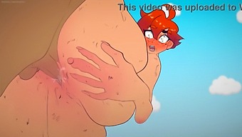 Unemployed Anime Character Transforms Into Girl From Rubbish & Gets Intimate In Adult Animation