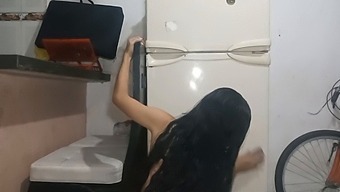 Sister'S Naughty Behavior Leads To A Steamy Encounter In The Kitchen